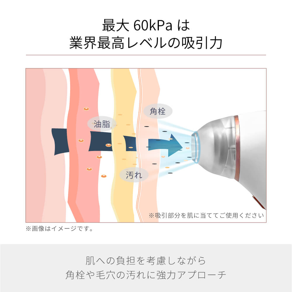 【予約で割引も】Porescope 毛穴吸引器 毛穴汚れ スマホ連動 b2007WH
