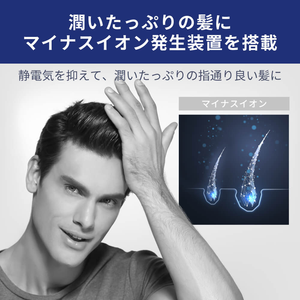【アウトレット】【30%OFF】ドライヤー d1513GRY ハンズフリー