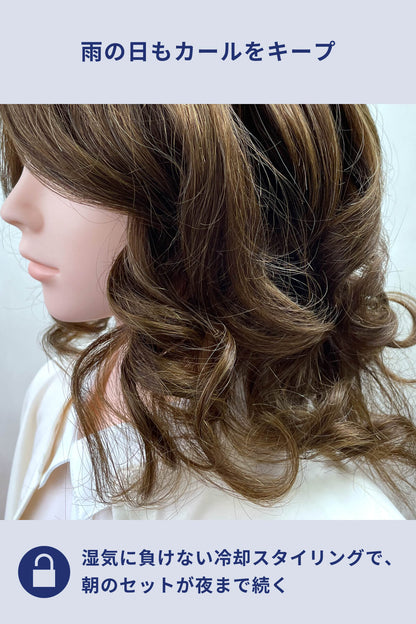 冷マジック 2way ストレート & カール ヘアアイロン i2686WH