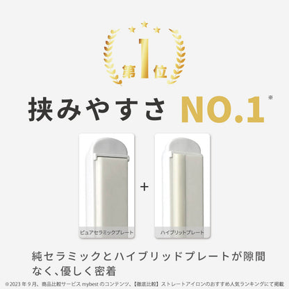 【予約で割引も】オールマイティ 純セラミックハイブリッド ストレートアイロン 15mm/20mm