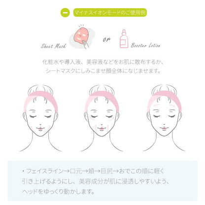 【クリアランスセール】イオン導入・導出美顔器 b1026