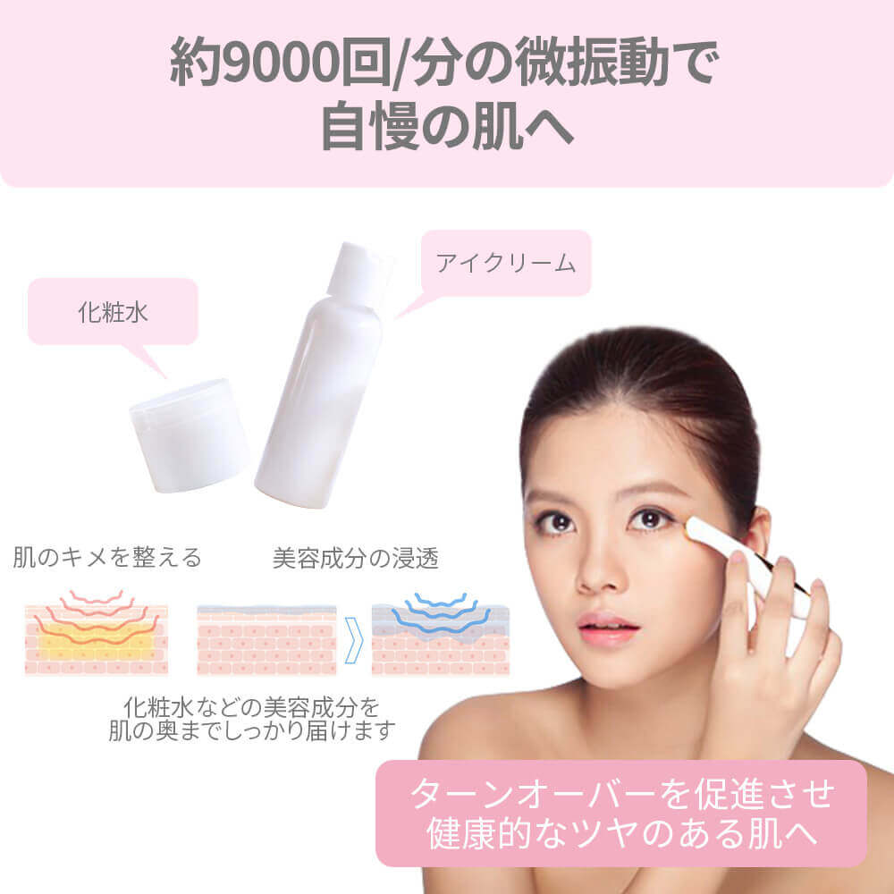 【アウトレット】【30%OFF】マイナスイオン導入美顔器 b1046