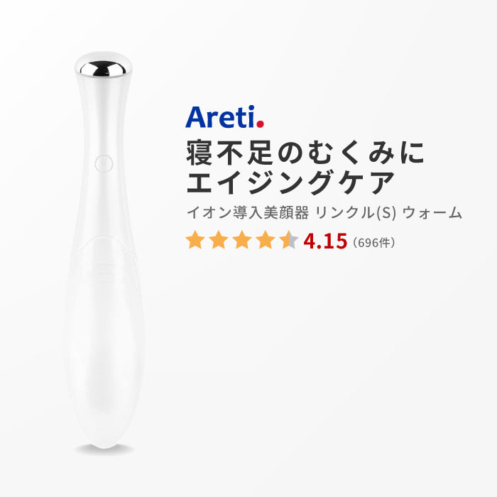 【アウトレット】【30%OFF】マイナスイオン導入美顔器 温感タイプ b1209