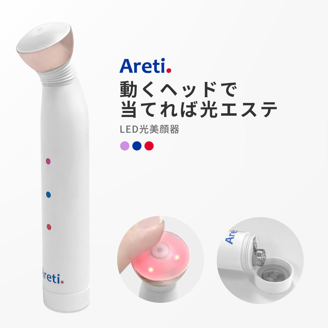 【アウトレット】【30%OFF】トライカラー フル 光美顔器 b1838WH