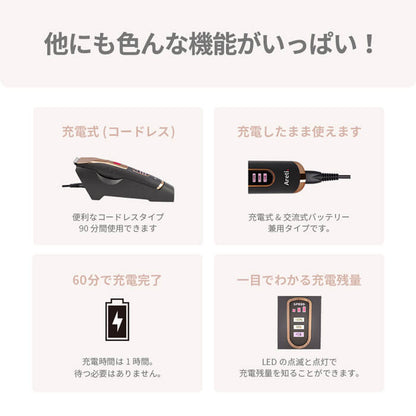 Baritorikan セルフカット 襟足 バリカン c19331GD コンパクト