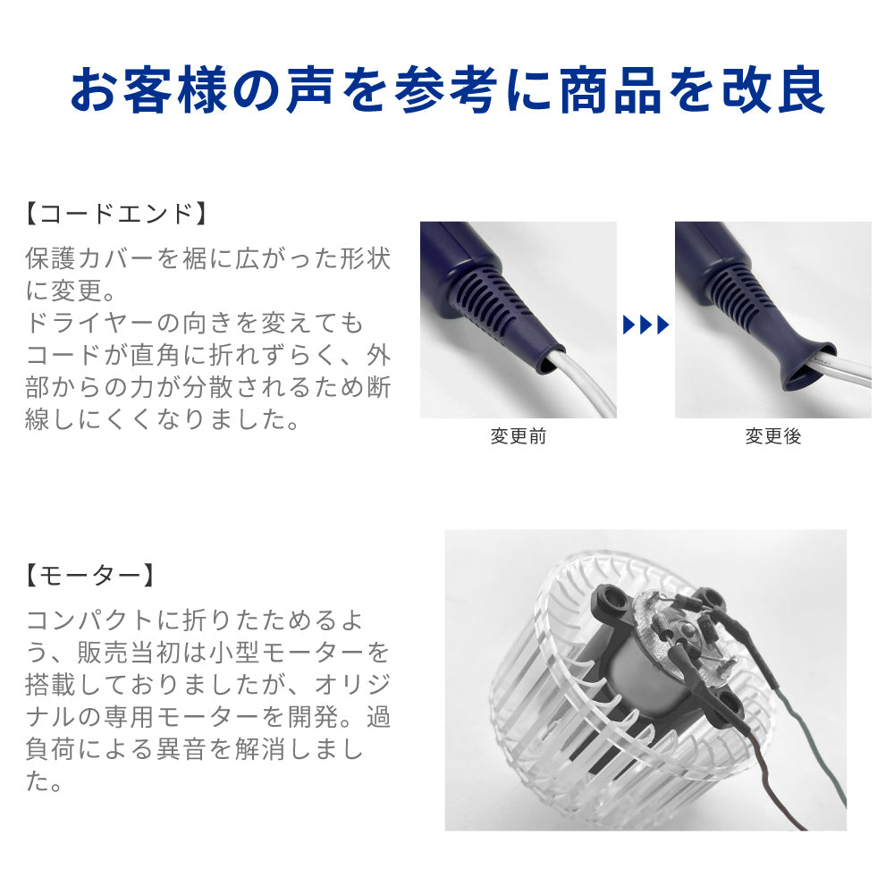 【クリアランスセール】モイストヘアケアドライヤー Kozou d1621IDG