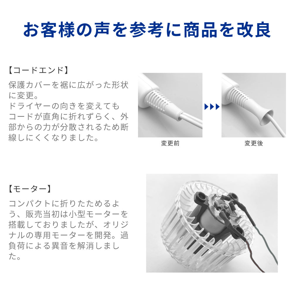 【クリアランスセール】モイストヘアケアドライヤー Kozou d1621PK