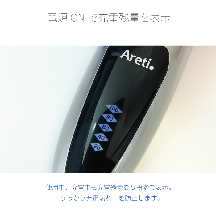 【クリアランスセール】回転式 IPX7 防水 電気シェーバー fc5201-1A ポータブル