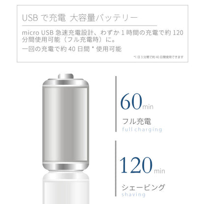 ポータブル 電気シェーバー fc5203WYA