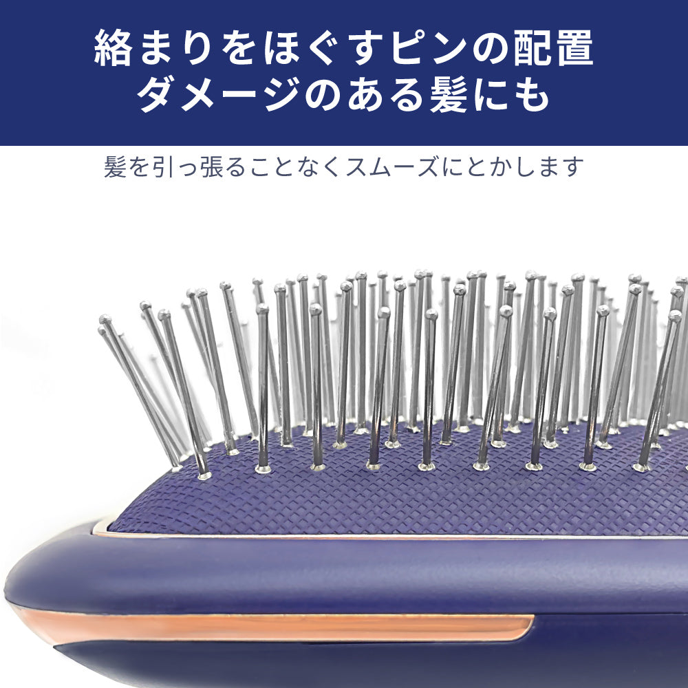 マッサージ スカルプケア 静電気防止 ヘアブラシ k2222IDG