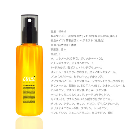 Tri-active 熱 ダメージケア ヘアミスト m1608