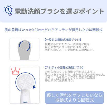 Wash ウォッシュ 電動洗顔ブラシ w04